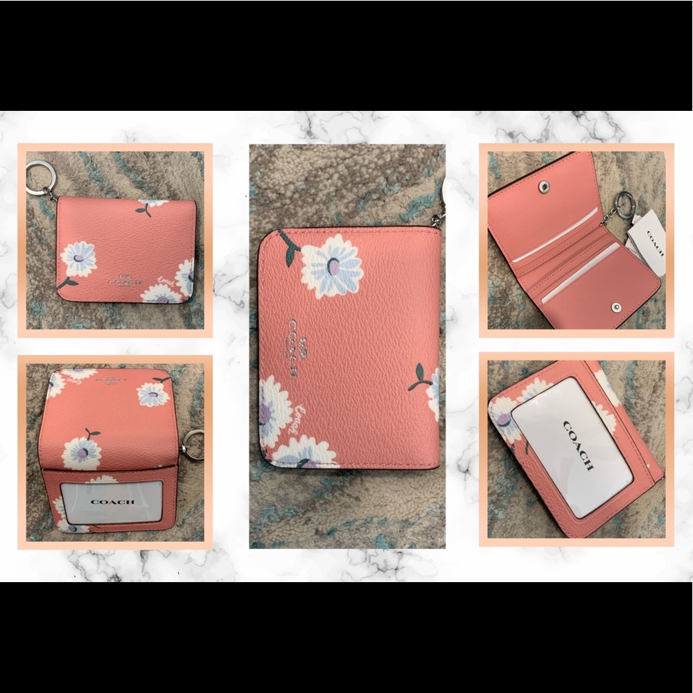 NWT Authentic Coach Credit Card Wallet
